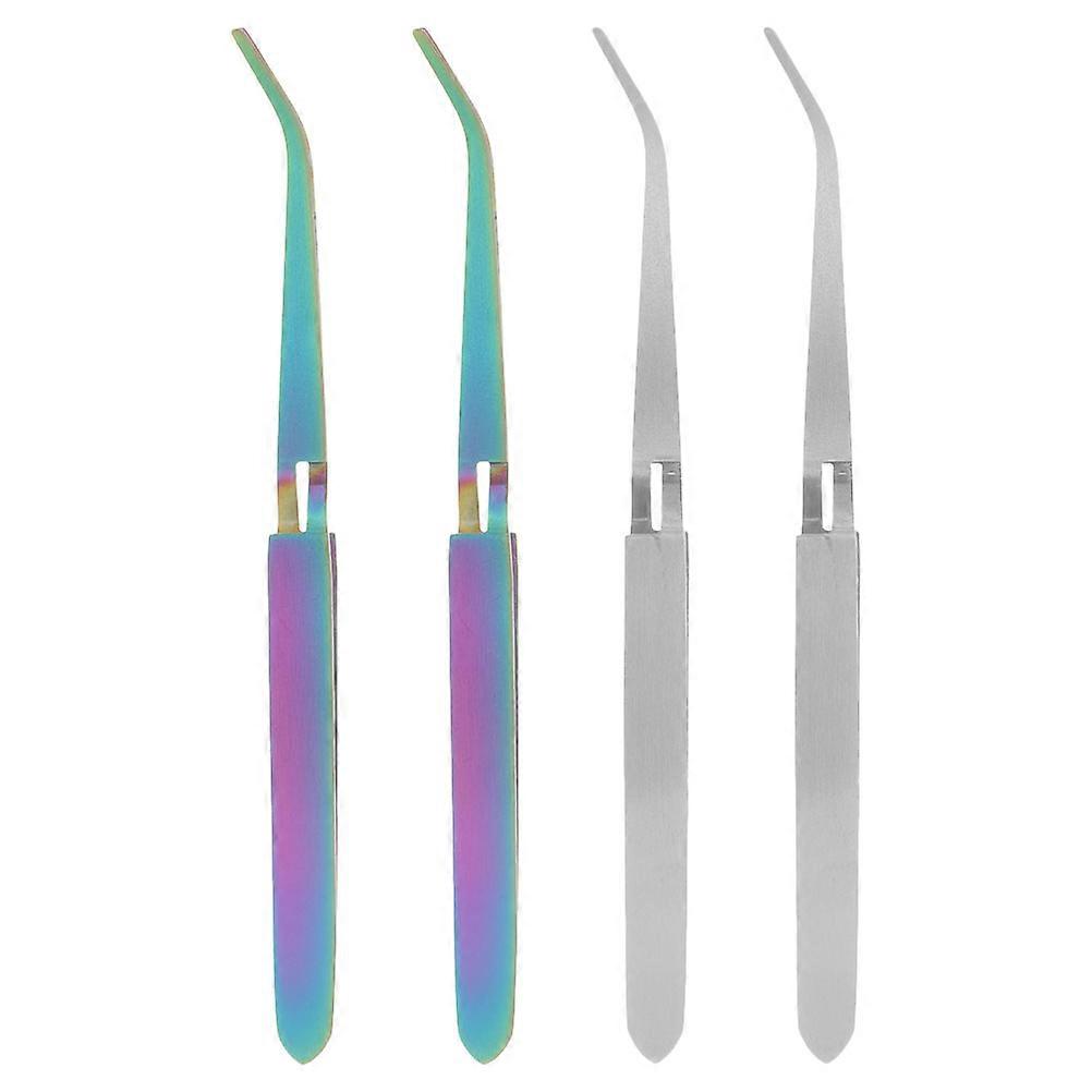 Manicure Tweezers Nail Shaping Clippers Integrated Design For Diy Enthusiasts 4Pcs