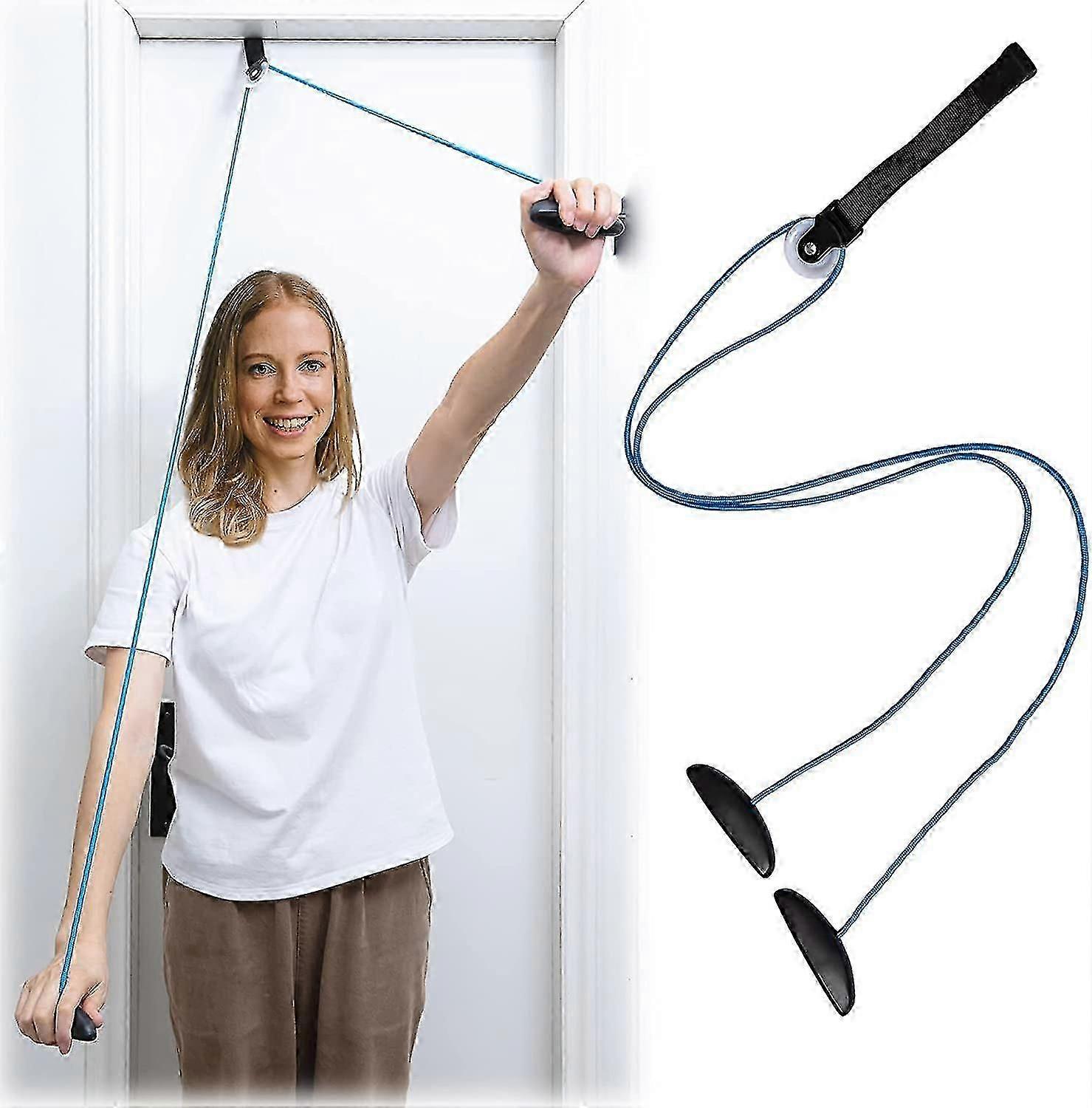 Overhead Overdoor Shoulder Therapy Exercise Pulley System