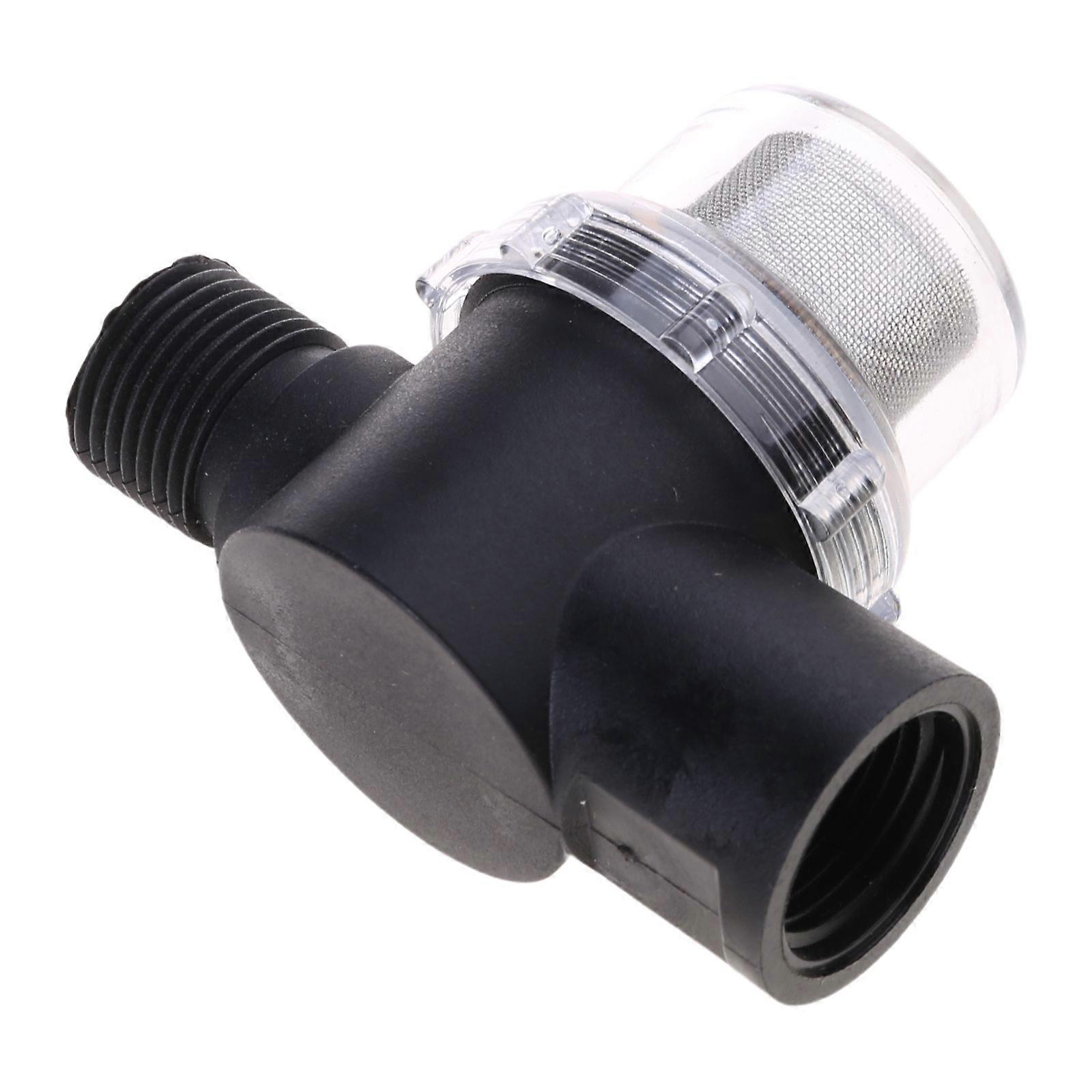 Garden Hose Inlet Filter for Highs Pressure Washer, Sediment Filter Attachment, 40/50 Mesh Screen,Water Pipe Filter Multicolor