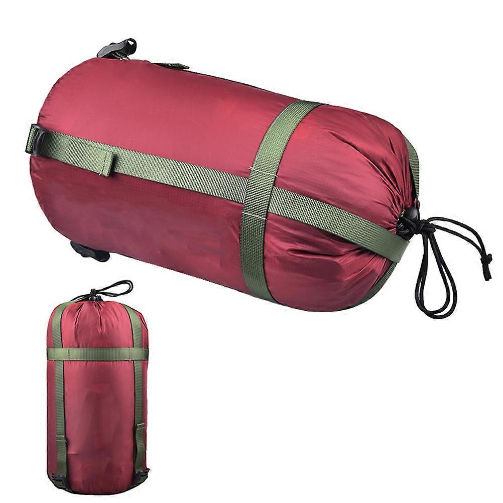 Lightweight Portable Compression Stuff Sack for Sleeping Bags and Quilts Straps for Camping, Hiking, and Backpacking