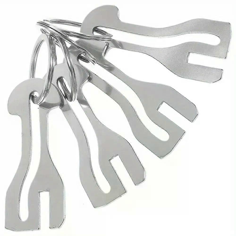 4Pcs Trolley Tokens Keychains Shopping Cart Trolley Tokens Key Rings Buckles Trolley Tokens Keyrings Hanging Pendant
