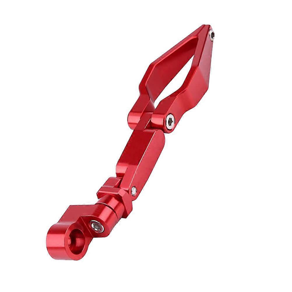 Durable Aluminum Alloy Motorcycle Tubing Shutoff Plier Red for Brake Fuel Heater Hoses Size 12.5 cm