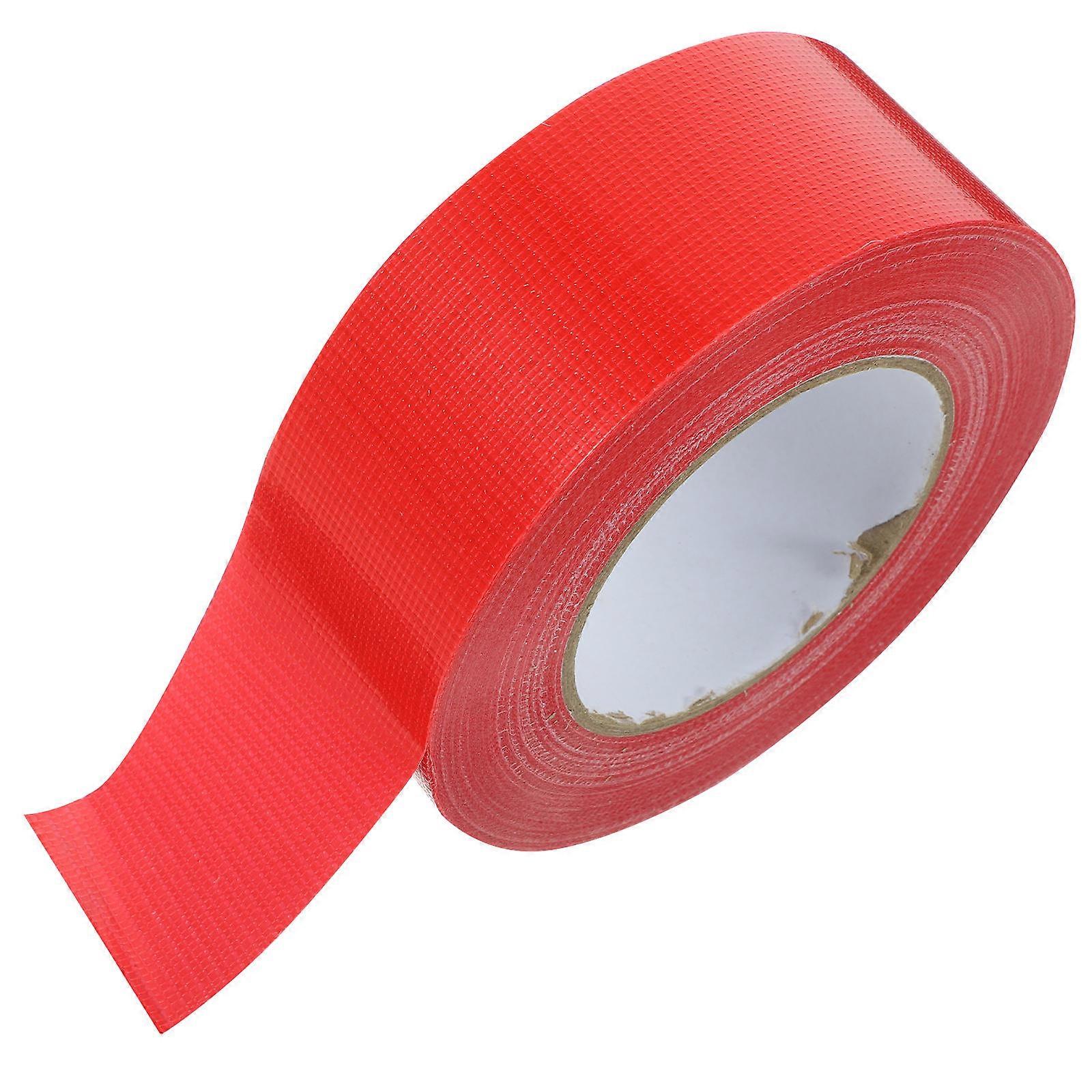 Duct Tape Heavy Duty Red Waterproof Strong Adhesion Repair Sealing Packaging Binding 1 Roll