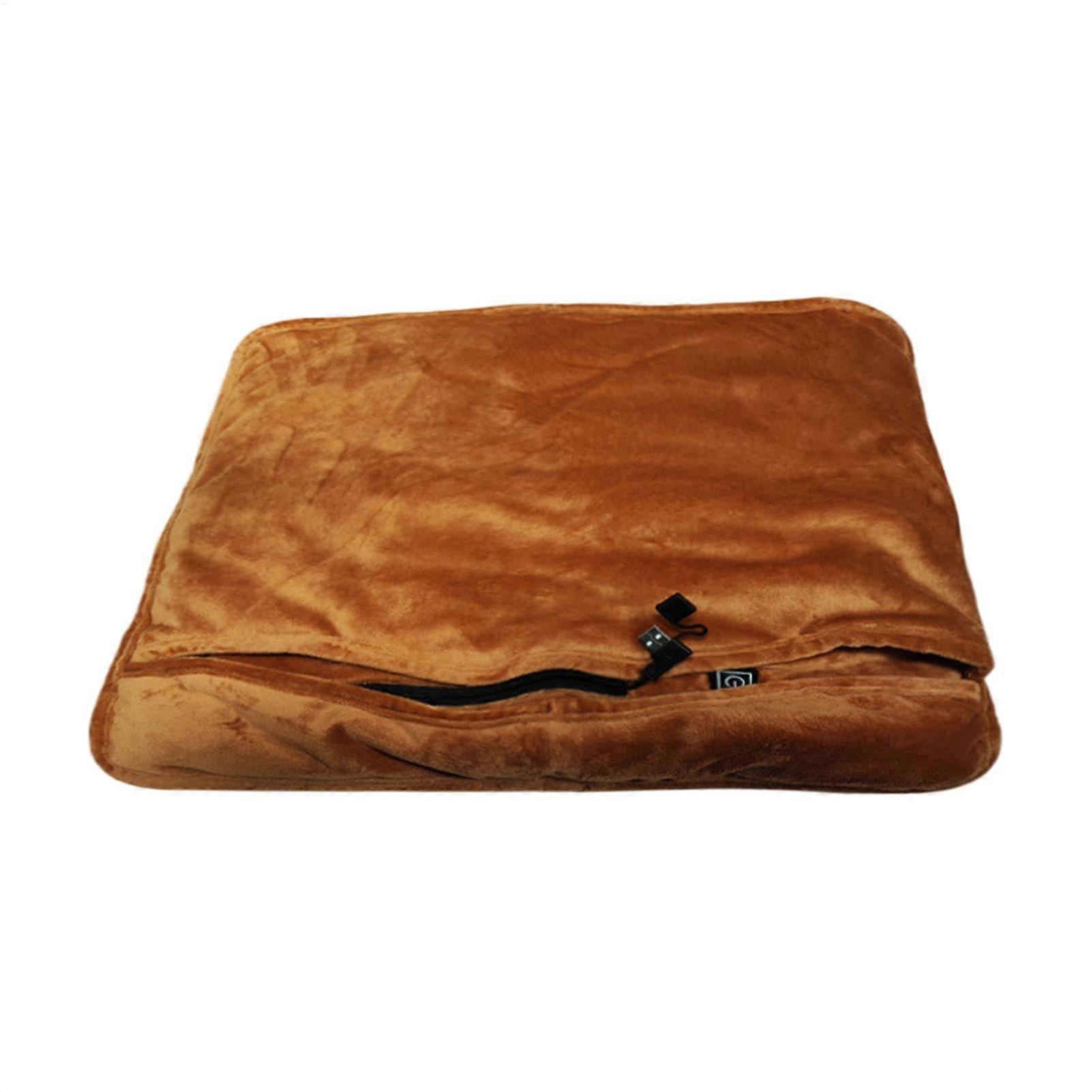 Electric Foot Warmer, USB Heated Foot Warmer, Adjustable Temperature Control, Large Heated Cushion for Warmth and Comfort