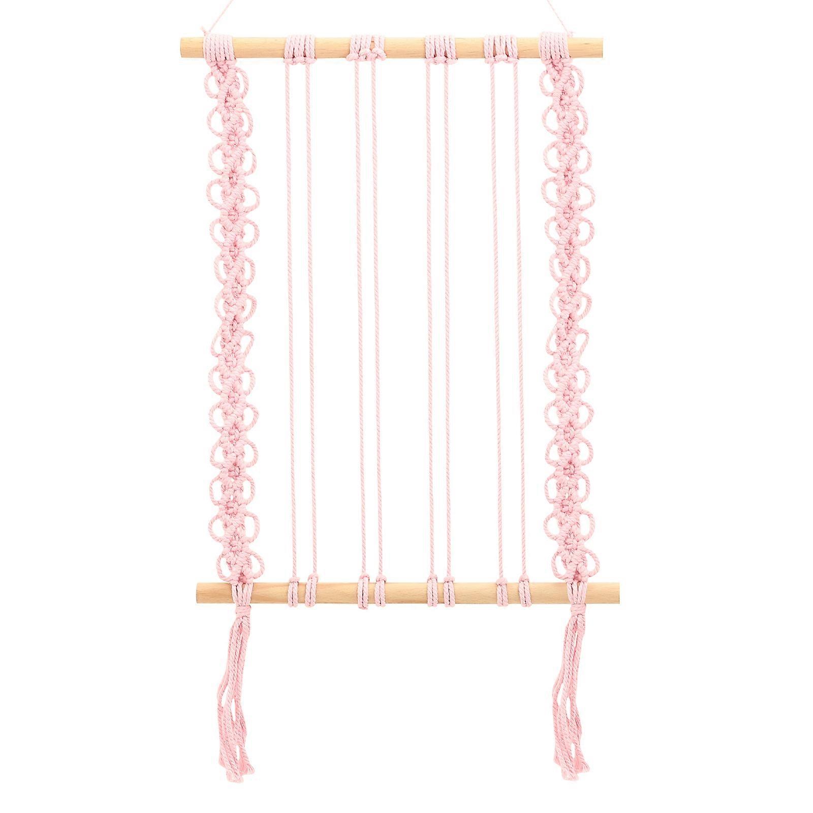 Hairpins Macrame Holder for Hair Clips Hanging 1 Set Baby Hair Clips Holder Claw Clips Storage Solution