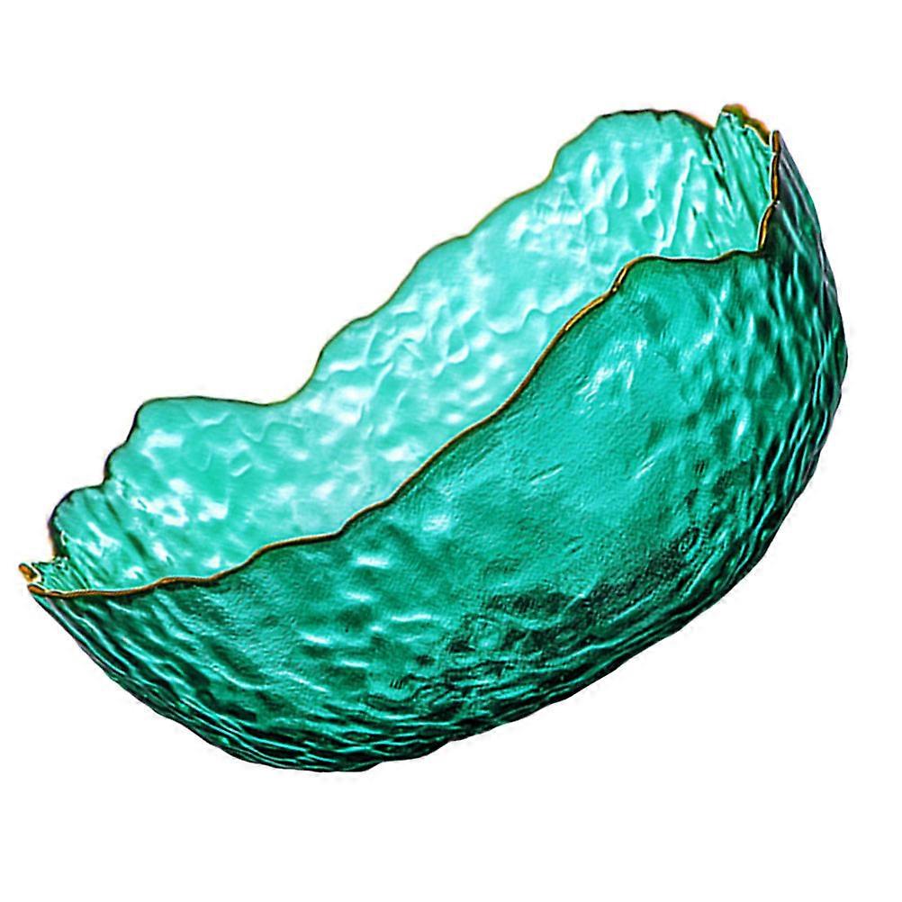 Decorative Glass Bowl Food Serving Salad Bowl Kitchenware Home Use 5×5×2.5in 1Pcs