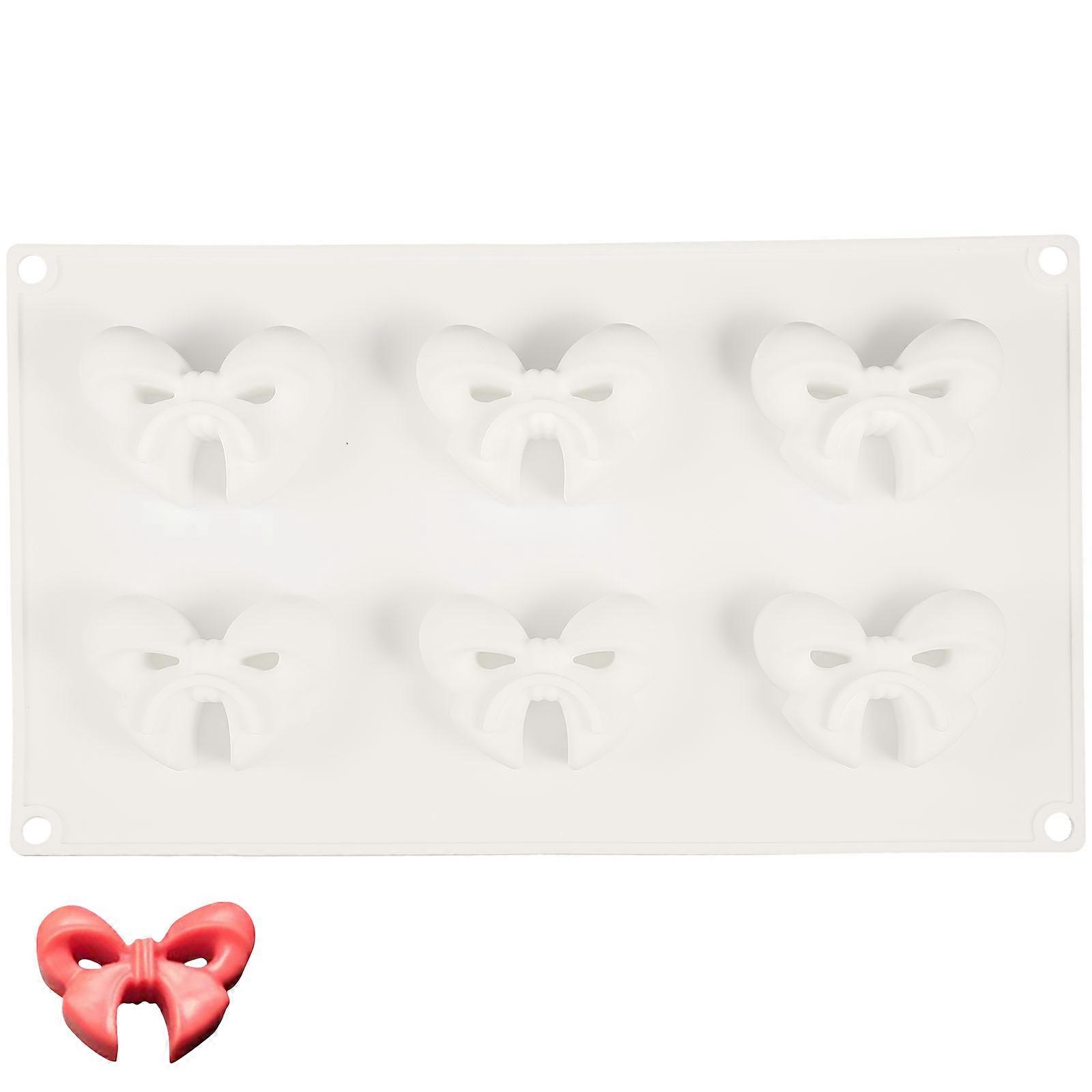 Candy Molds Silicone Cookie Mold Baking Tool For Cookies Cakes Ice Cubes 6Set