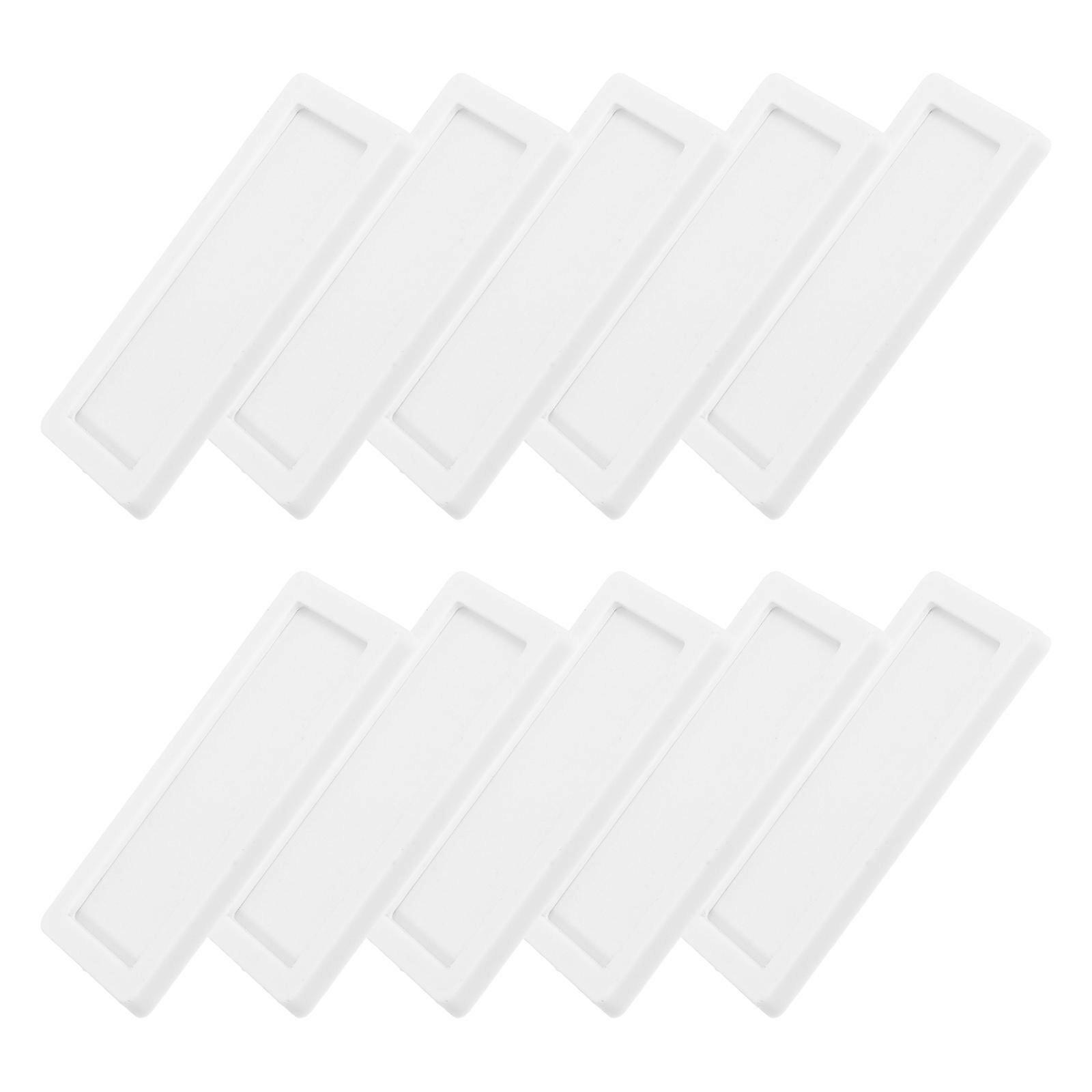 File Folder Labels Magnetic Sorting Label PP Material For Professionals Students Librarians Easy Attachment 10Pcs