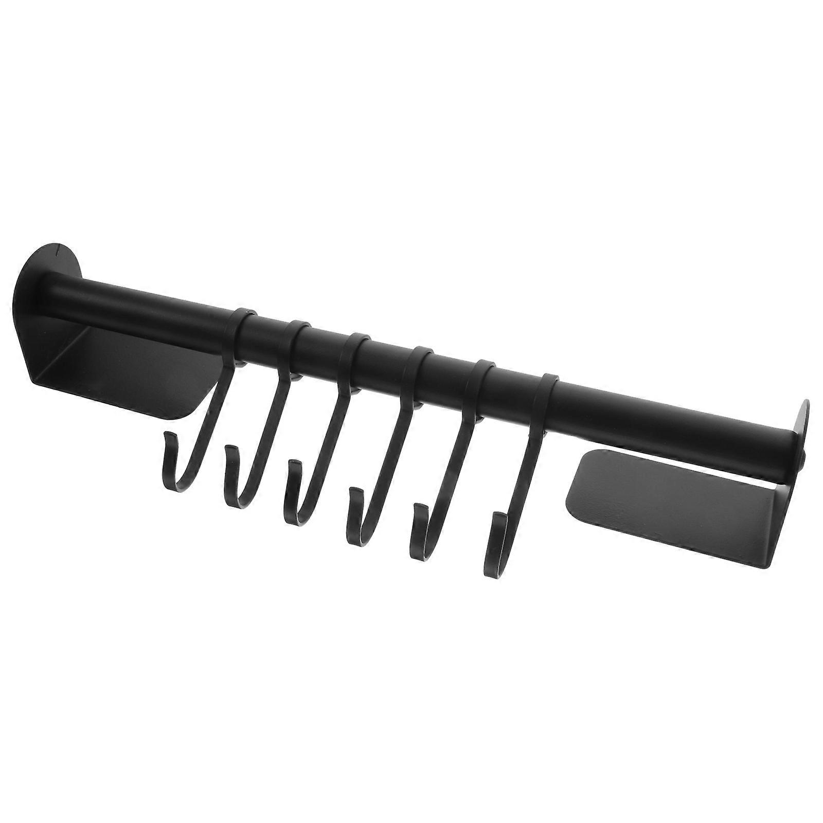 Wall Mounted Mug Hook Multi Hook Kitchen Storage Rack Space Saving Utensil Holder for Mugs Towels Bathroom Kitchen Use