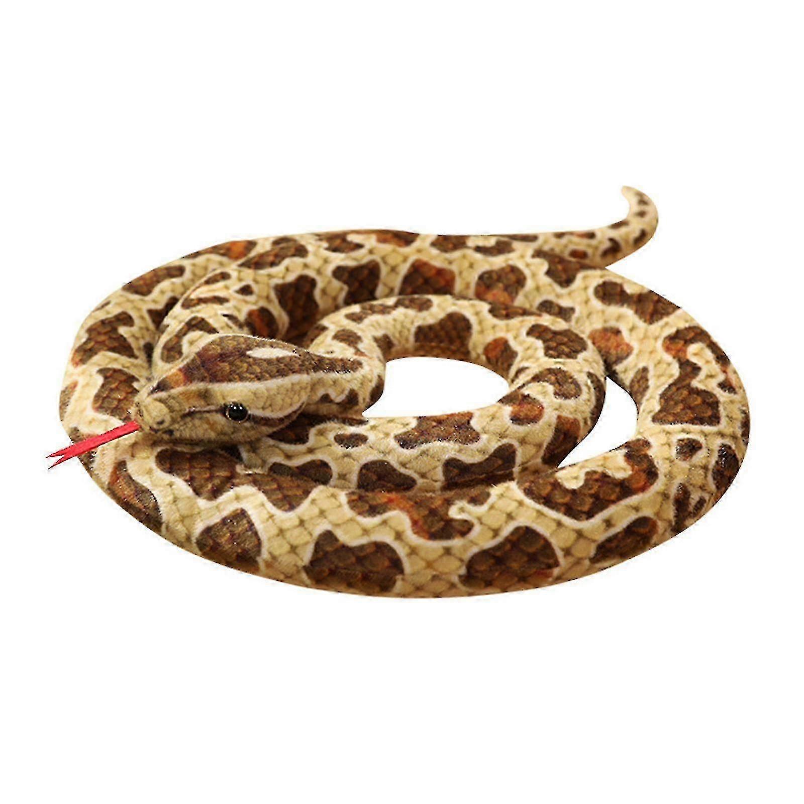 Stuffed Animal Snake Plush Realistic Toy 80 Inch