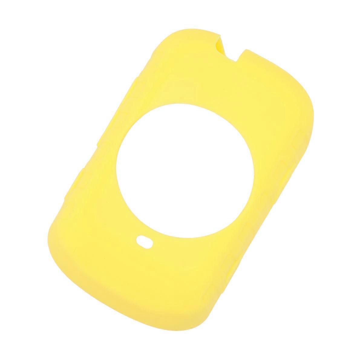 Silicone Protective Cover for Stopwatch and GPS Devices Yellow Slip Resistant Flexible Case