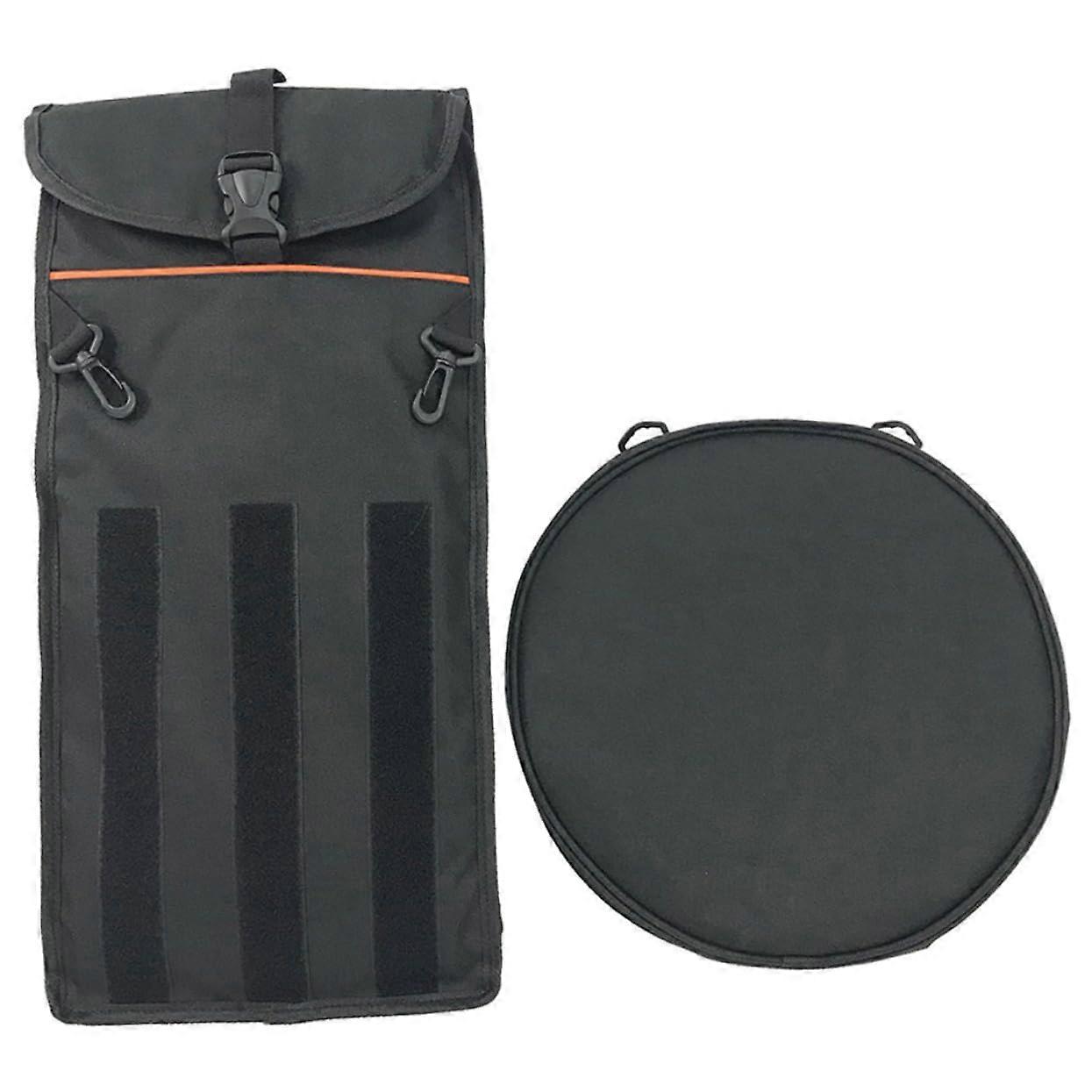 Dumb Drum Backpack made of Waterproof Oxford Fabric, Reinforced Drum Bag for Safe Transport During Travel and Protection of Your Instruments