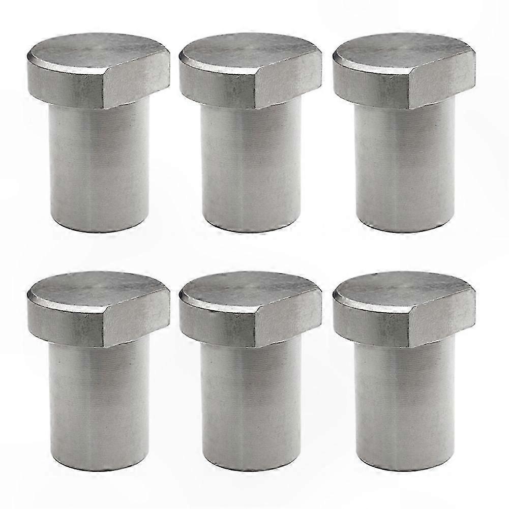 6 Pieces Workbench Pegs for Positioning and Clamping - 20mm Non-Slip Stops