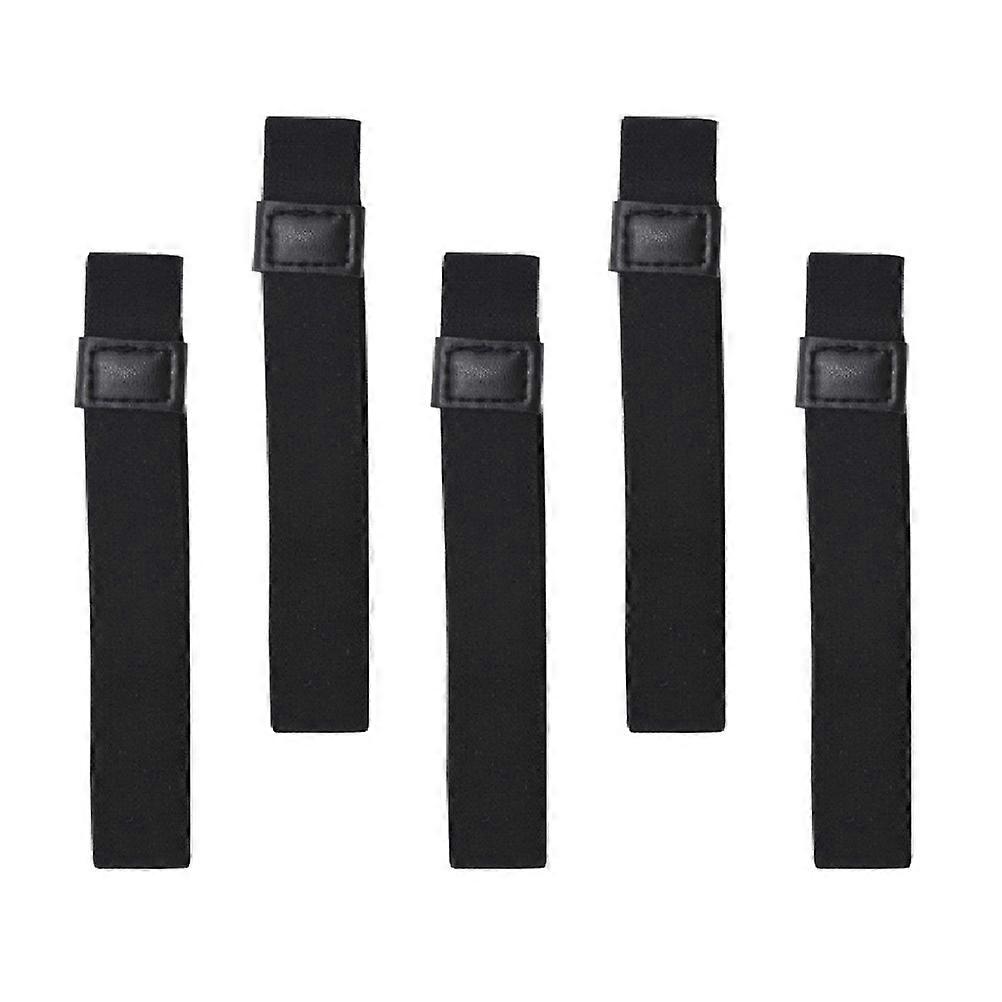 Travel Lunchbox Elastic Band Double Layer Elastic Straps Lunch Case Accessories PU 5Pcs