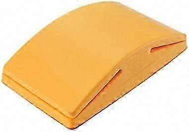 5" Rubber Sanding Block with Sandpaper Backing for Smooth Finishing
