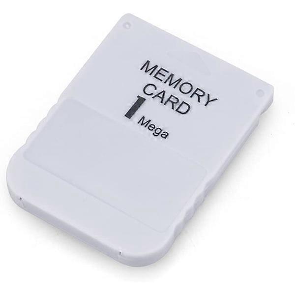 1 MB High Speed Game Memory Card Compatible with Sony Playstation 1 PS1 Memory Card, 5 pcs