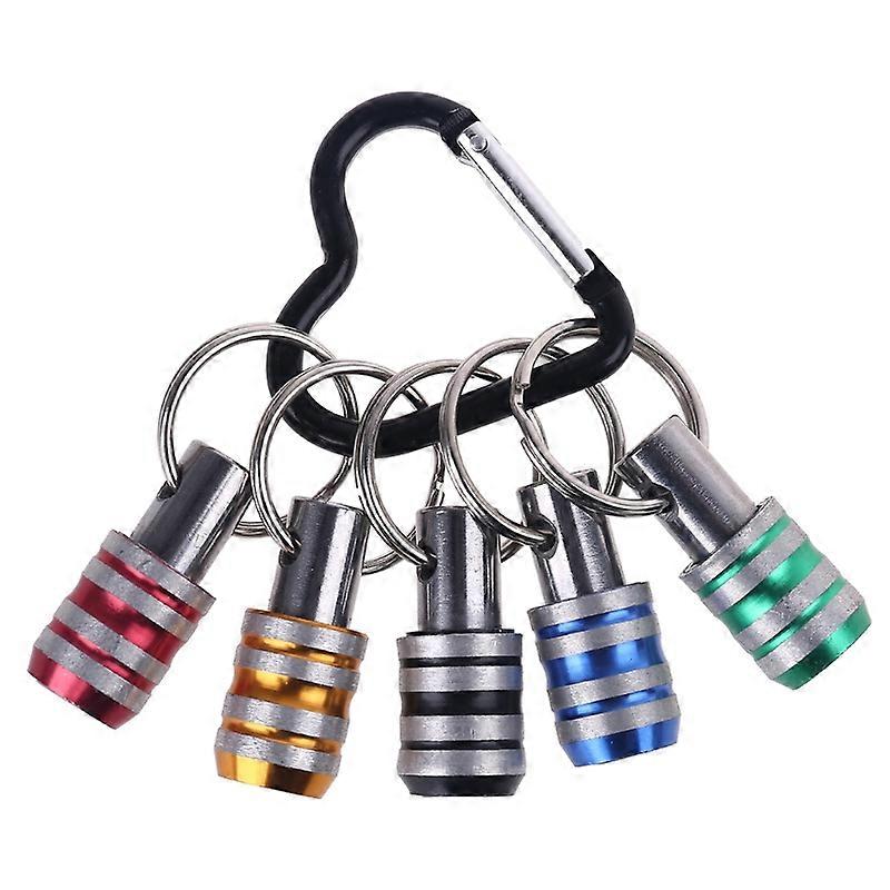 5 sztuk 1/4 cal uchwyt sześciokątny wkrętaki uchwyt pasek rozszerzenia śruba Adapter Quick Release w kształcie serca karabinek brelok
