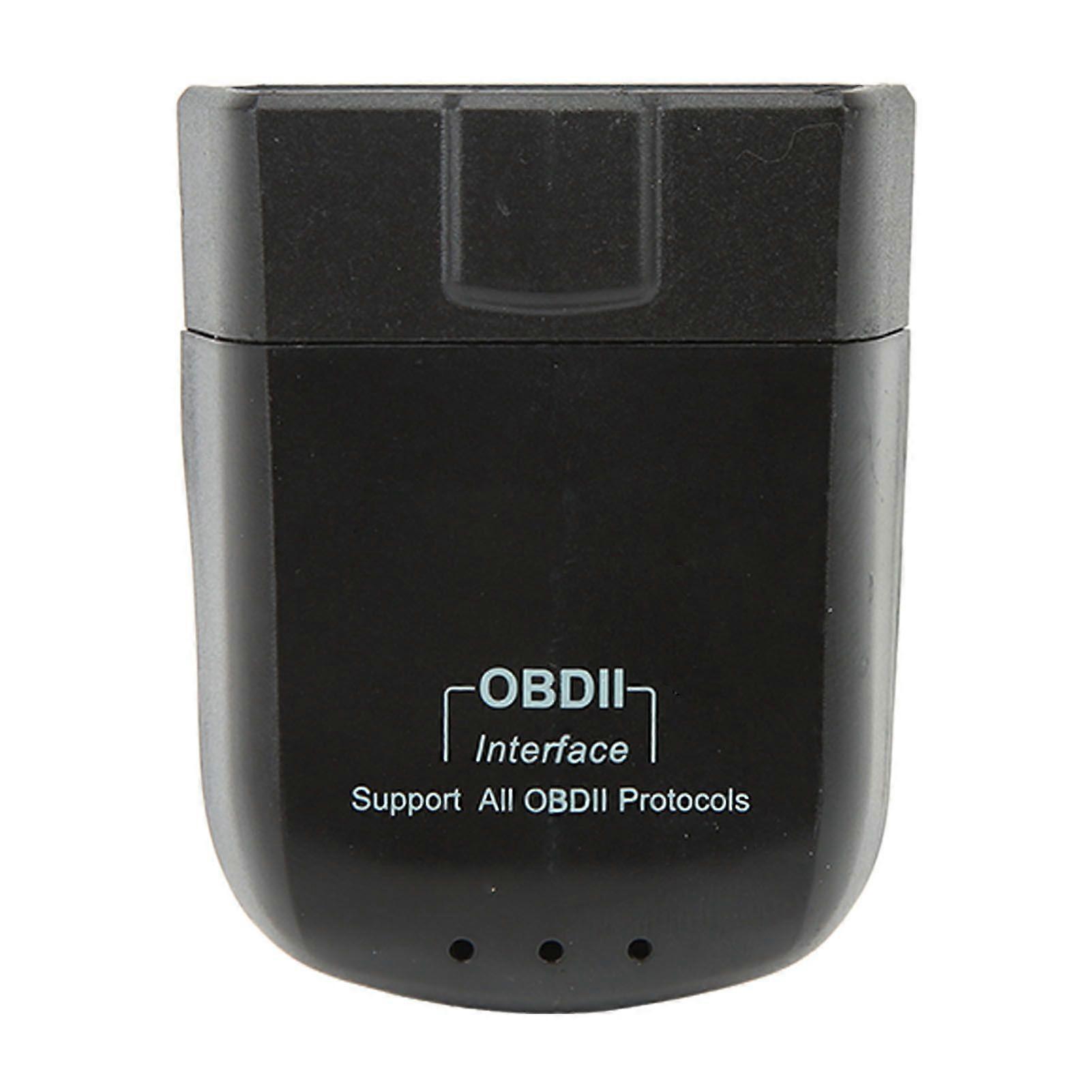 Elm327 OBD2 Scanner 9 Protokoll Bluetooth 5.1 för Android Windows