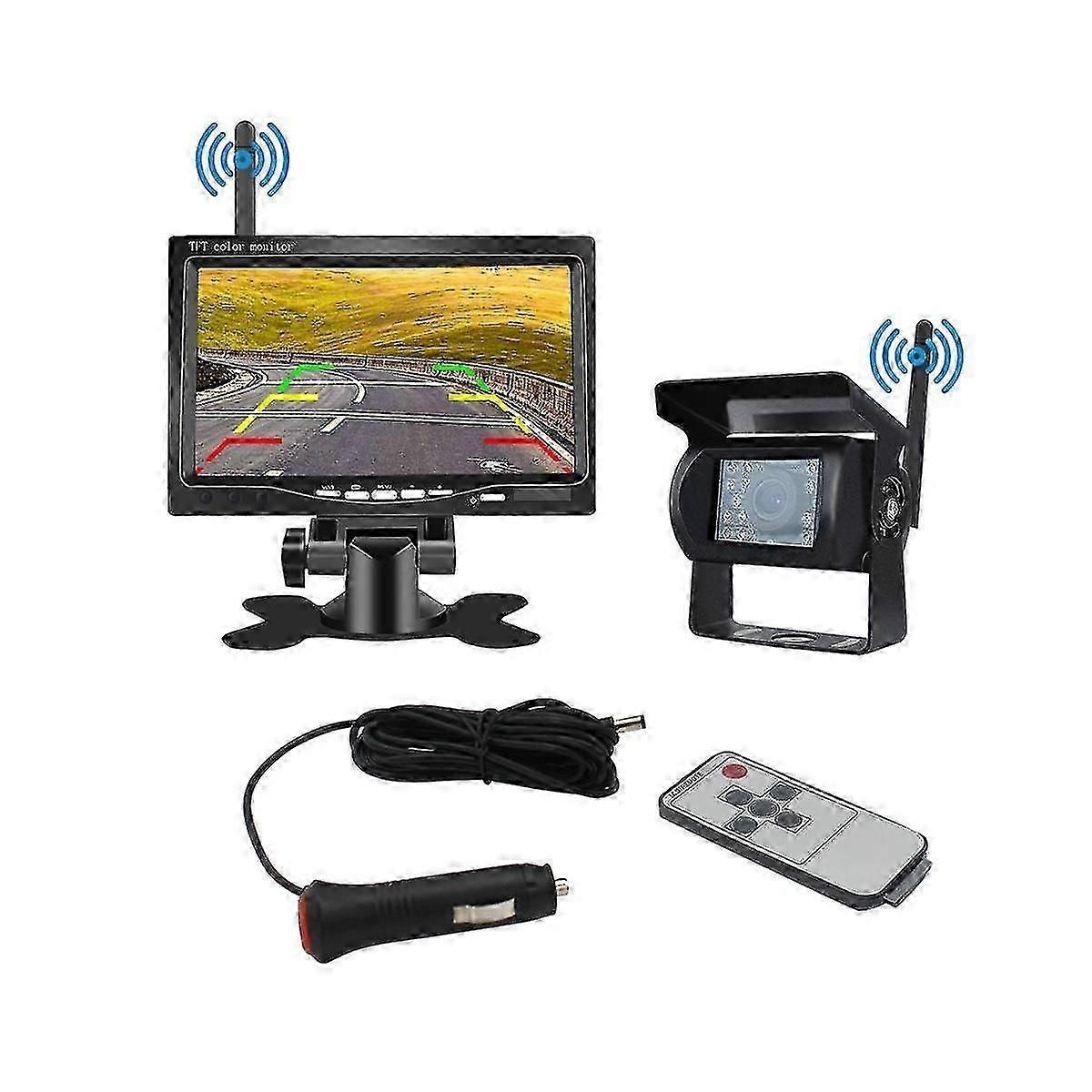 7-inch Reversing Display High-definition Night Vision Reversing Image Universal