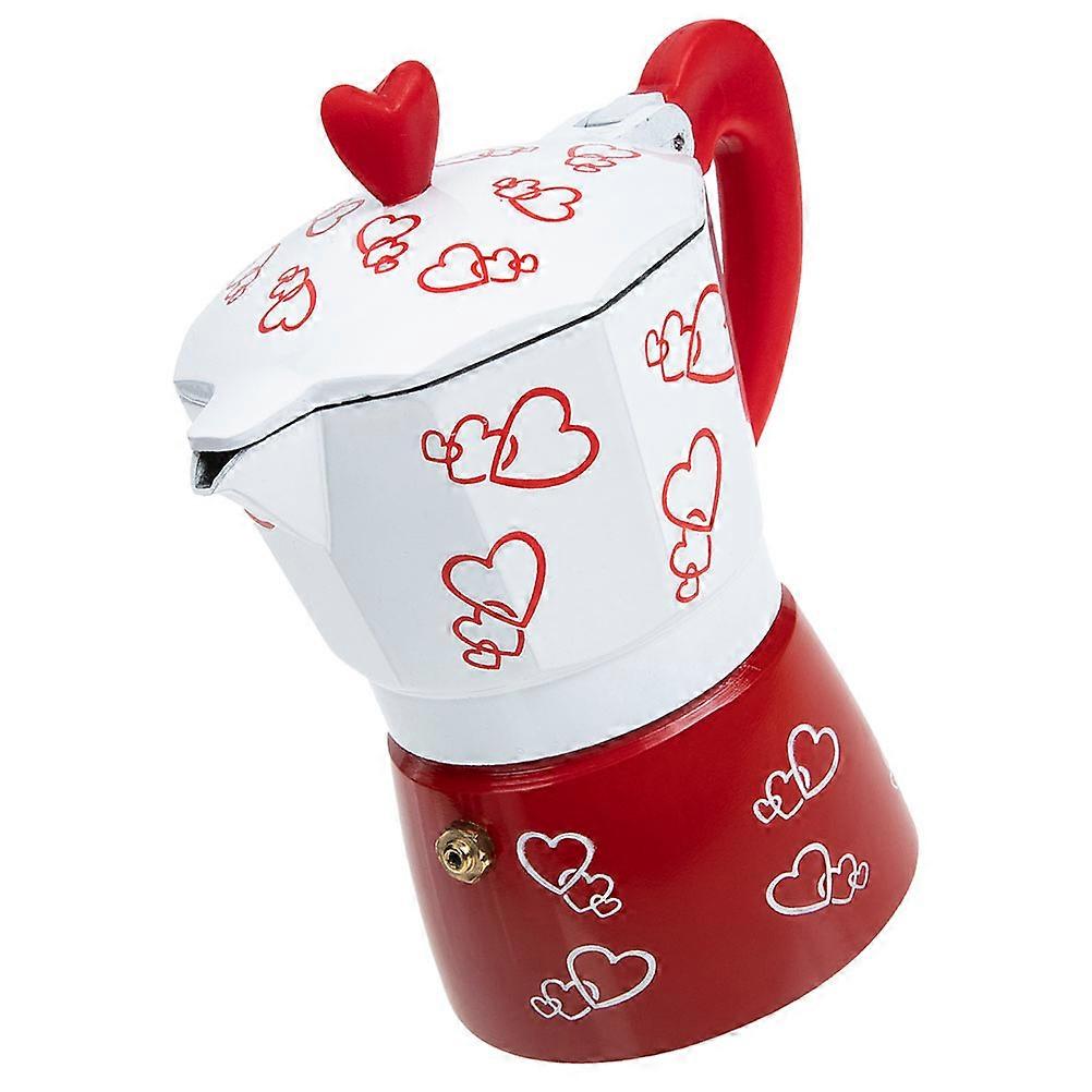 Aluminum Alloy Espresso Pot Mocha Maker Designed For Cafe Use 18.50X9.50X9.50CM Flavor Extraction 1Pcs