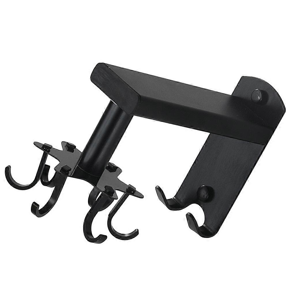 Space Saving Pot Hangers For Kitchen 360 Degree Rotatable Organizational Hooks Black 1Pack