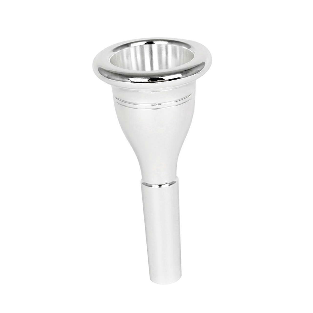 Large Mouthpiece Tuba Replacement Professional Mellophone Marching Tuba Silver