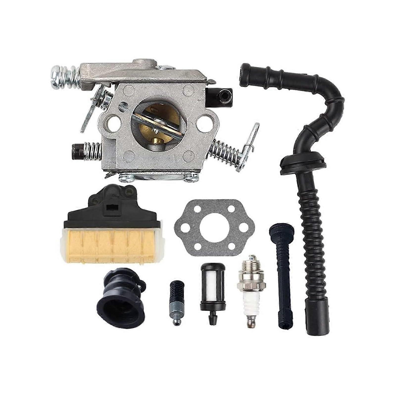 Carburetor Replacement for Stihl MS250 Lawn Mower, Compatible with Models 021, 023, 025, MS210, MS230, Includes Air Filter Kit