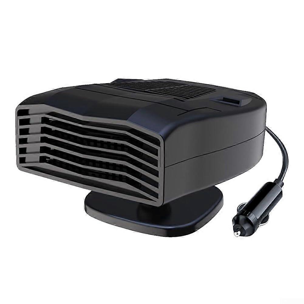 Efficient 12V Car Heater with High-Performance Fan for Quick Frost Removal from Windshield, Compact Design and Easy Installation