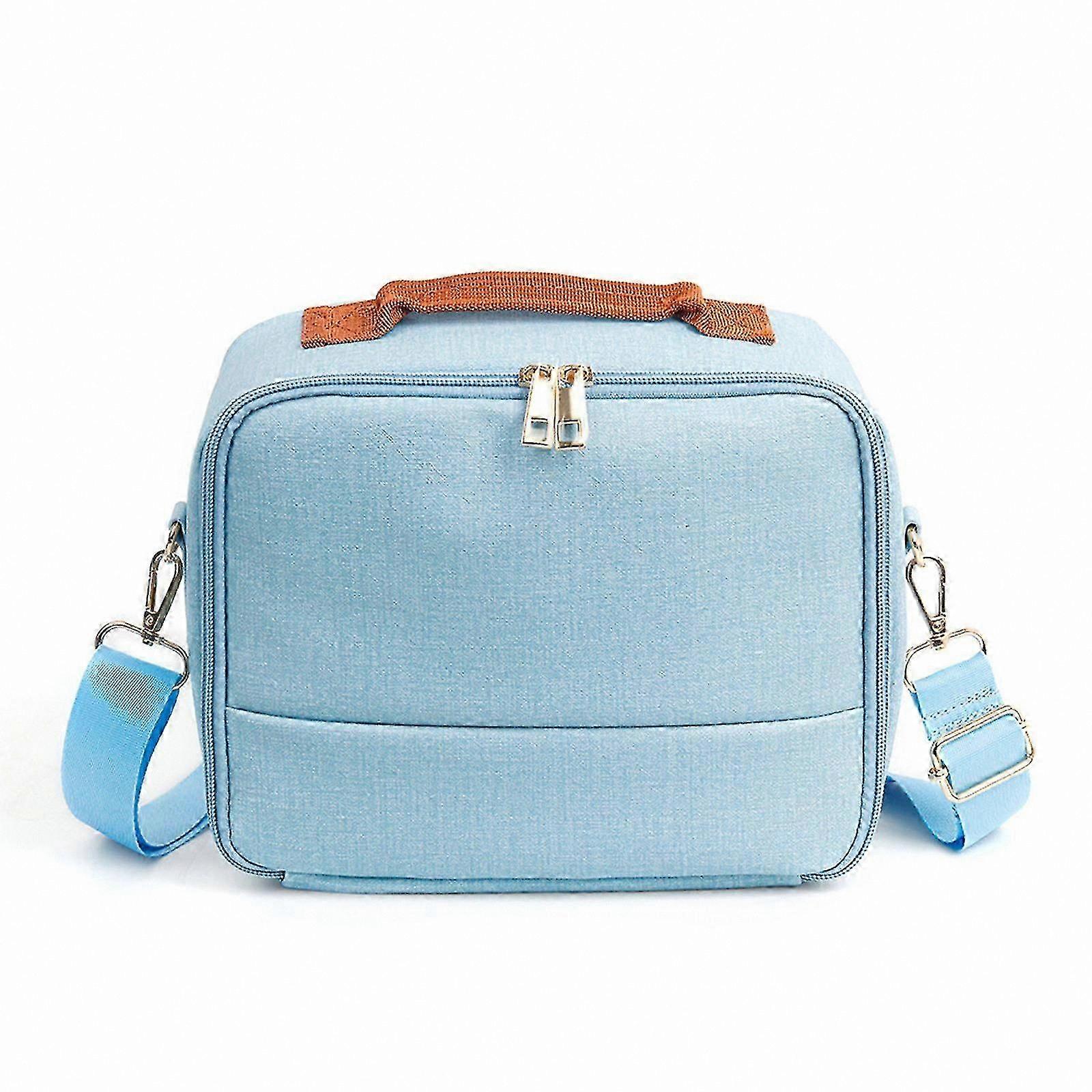 Portable Camera Storage Bag with Padding for Compact Digital Cameras and Accessories - Anti-Theft Crossbody Design