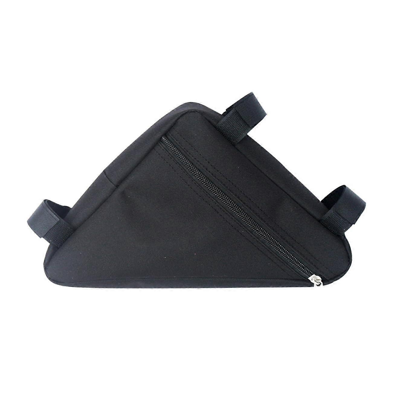 Portable Bike Frame Bag Triangle Pouch For Mountain Bicycles Front Storage Universal Fit Compact Front Triangle Bag