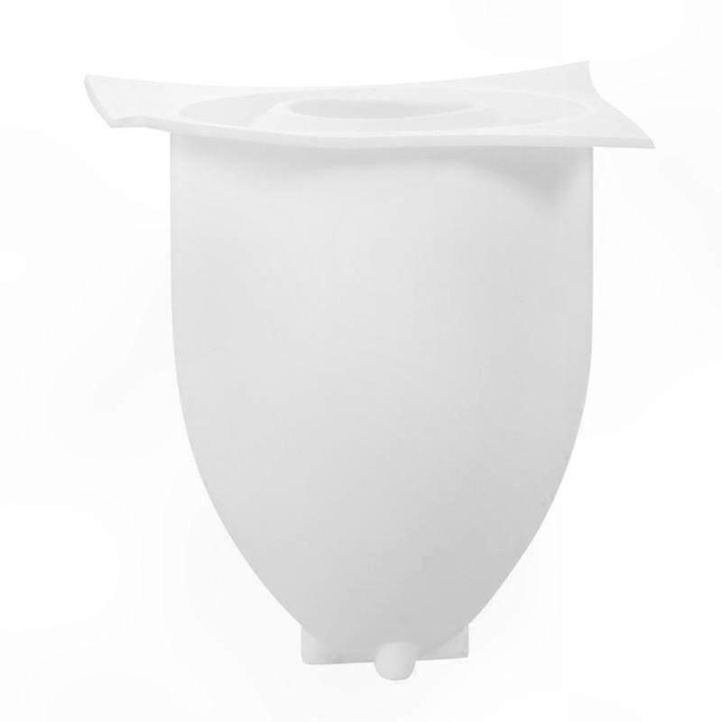 Single Egg-Shaped Candle Mold for DIY Crafting