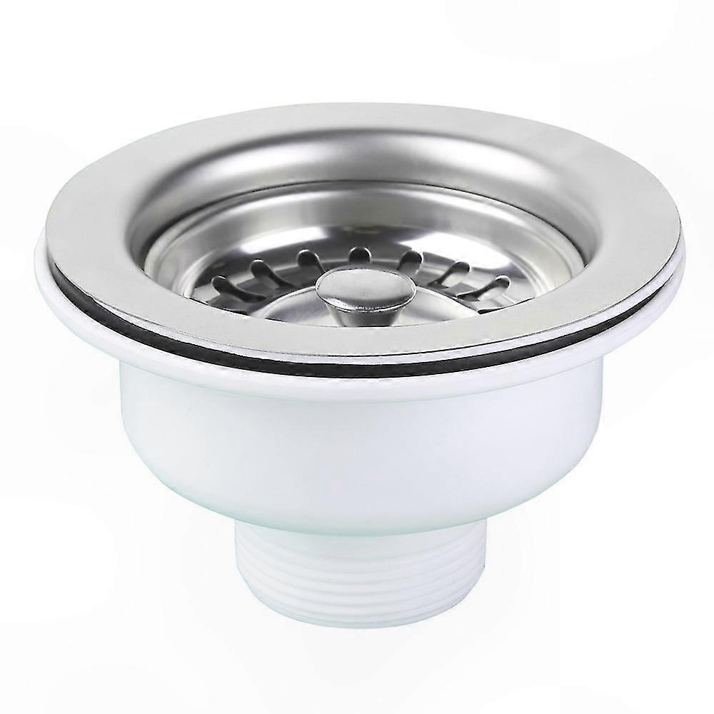 Deep Basket Strainer with Removable Waste Collector