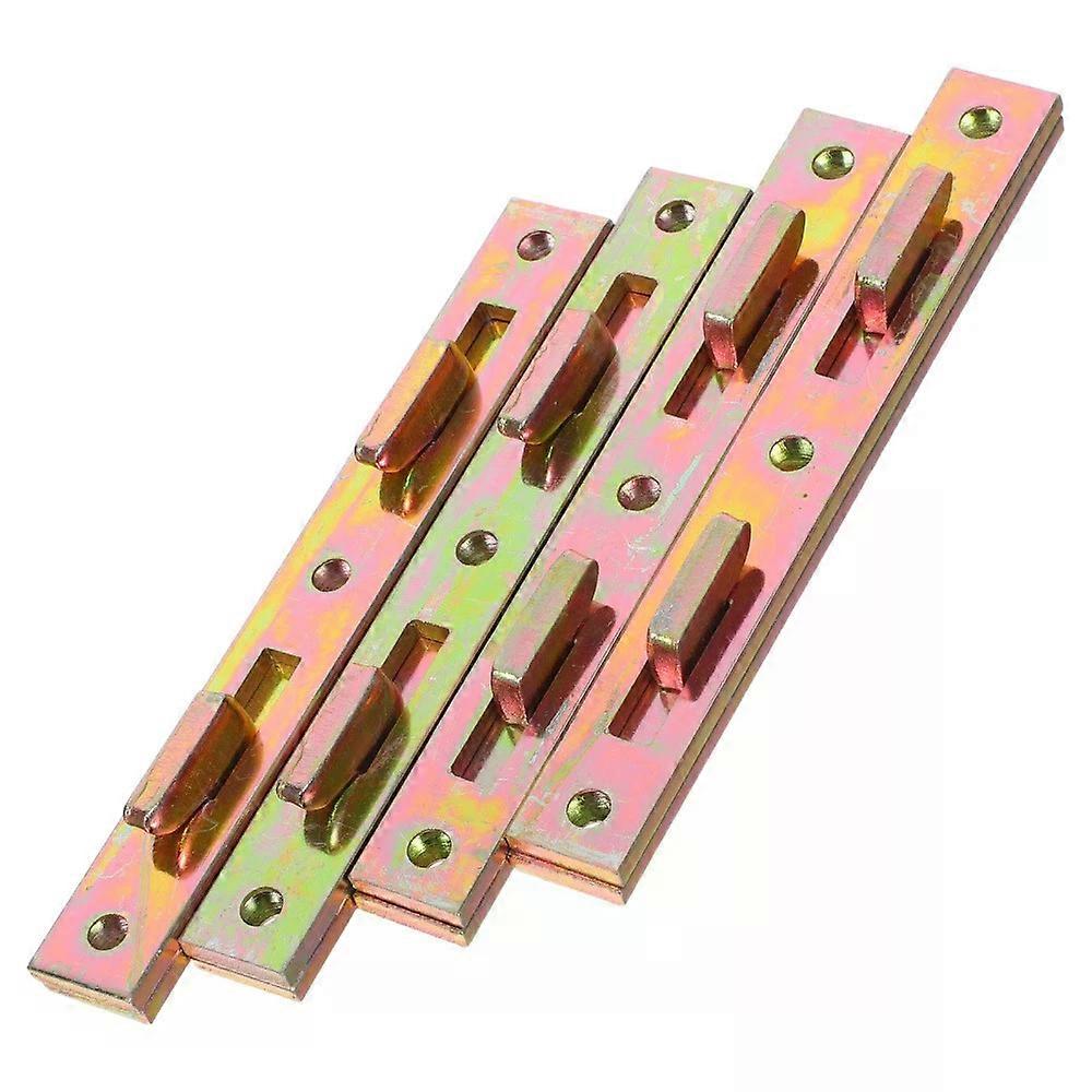 Bed Rail Fasteners, 4 Pcs Iron Frame Brackets Universal Fit Easy Installation
