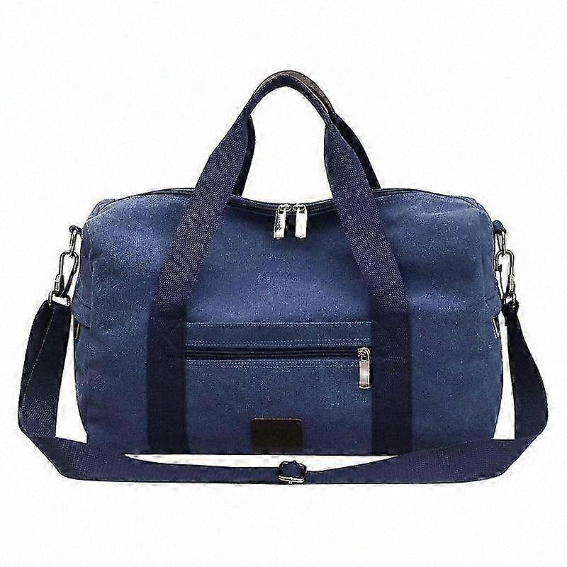 Large Canvas Travel Bag for Weekend Getaways and Overnight Trips, Durable Carry-On Tote Duffel for Easy Transport