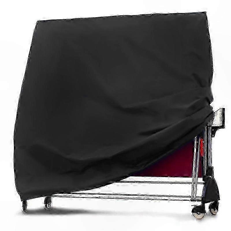 All-Weather Ping Pong Table Cover, 165x70x185cm, Waterproof & Dustproof for Outdoor Use