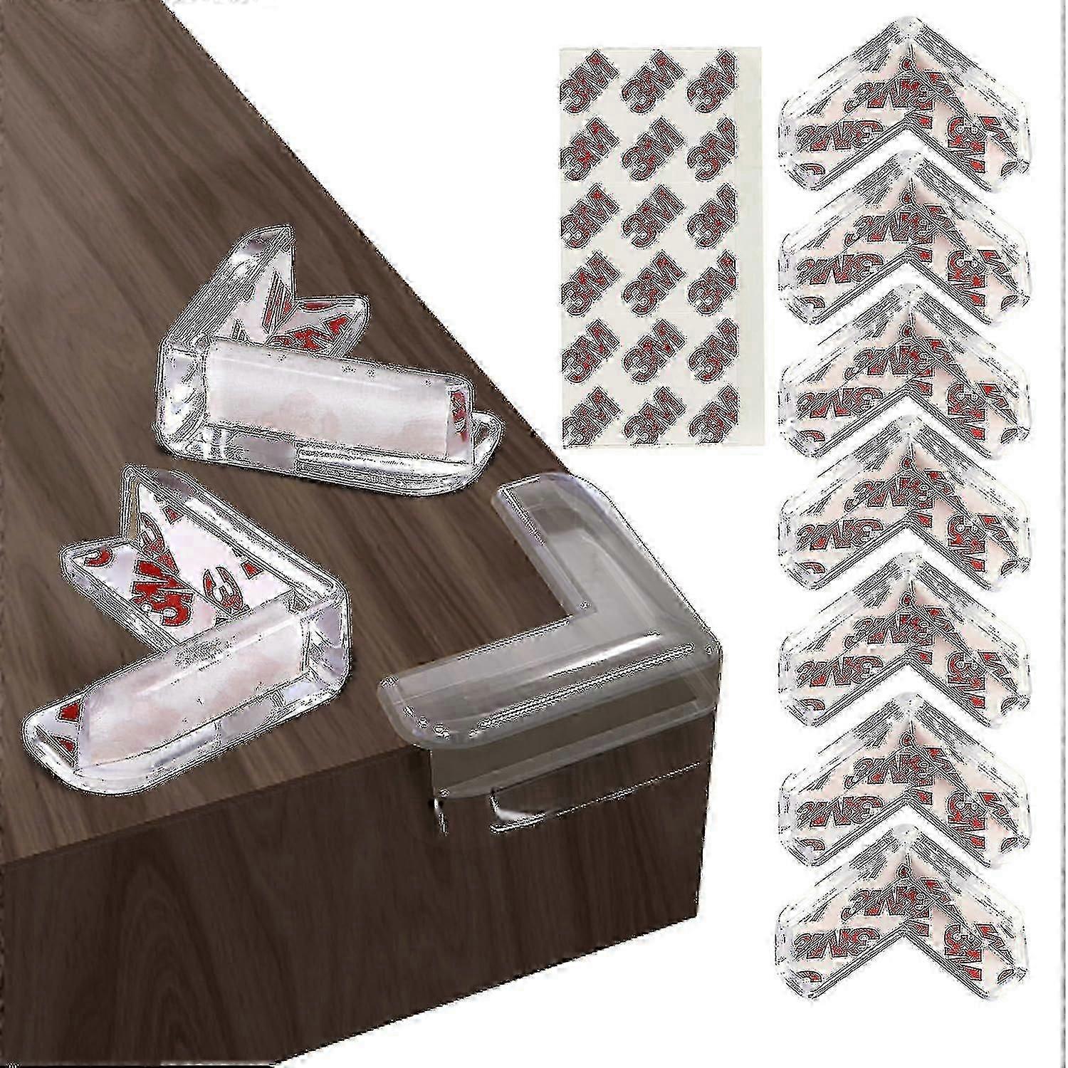 Corner Protector 12 Pcs Clear Baby Proofing Edge Guards With 3m Adh...