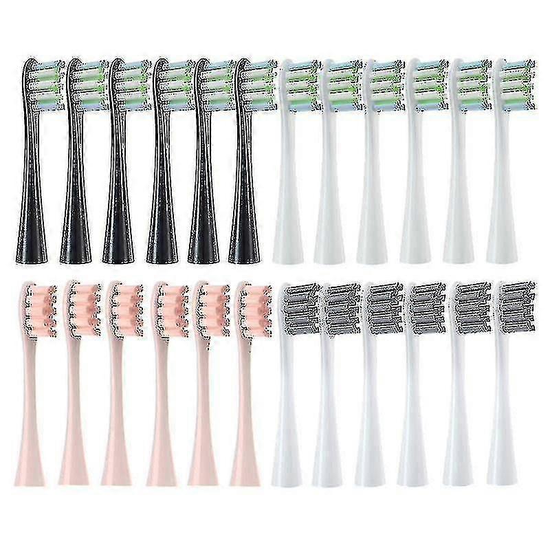 Têtes de brosse de rechange pour brosses à dents électriques, avec poils DuPont et certification FDA, adaptées à plusieurs modèles Oclean