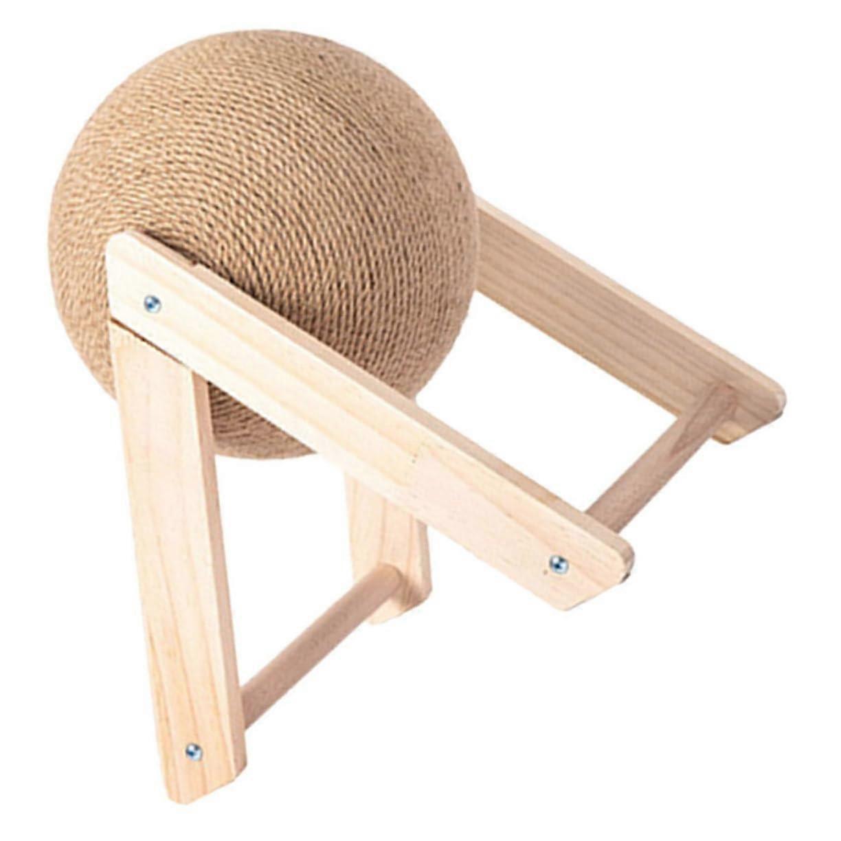 Sisal Cat Scratch Ball Small Interactive Claw Grinding Globe For Indoor Cats Scratcher To Protect Furniture And Exercise