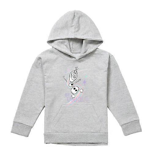 Frozen Childrens/Kids Be Unique Olaf Rainbow Heather Pullover Hoodie