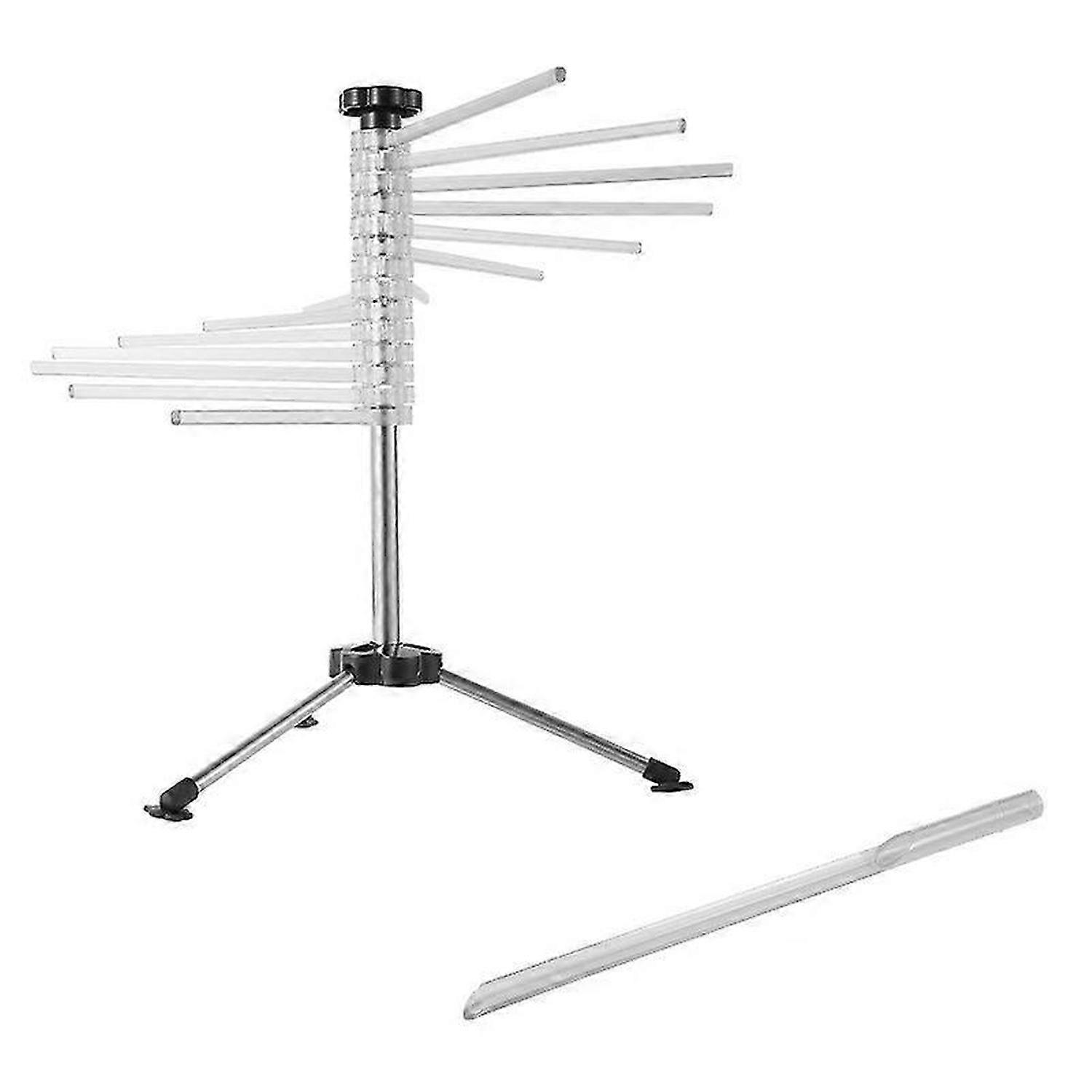 Rotatable Homemade Pasta Drying Rack Safety Material Pasta Rack (Transparent)