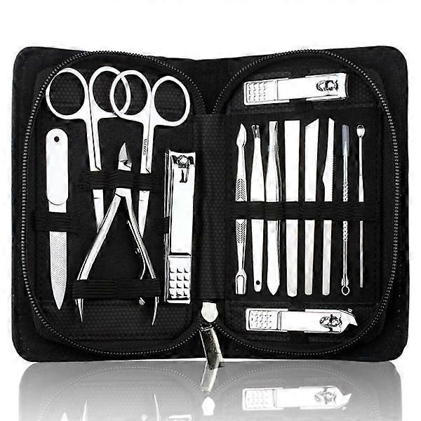 Set of 15 Nail Clippers, Toenail Scissors and Toenail Scissors