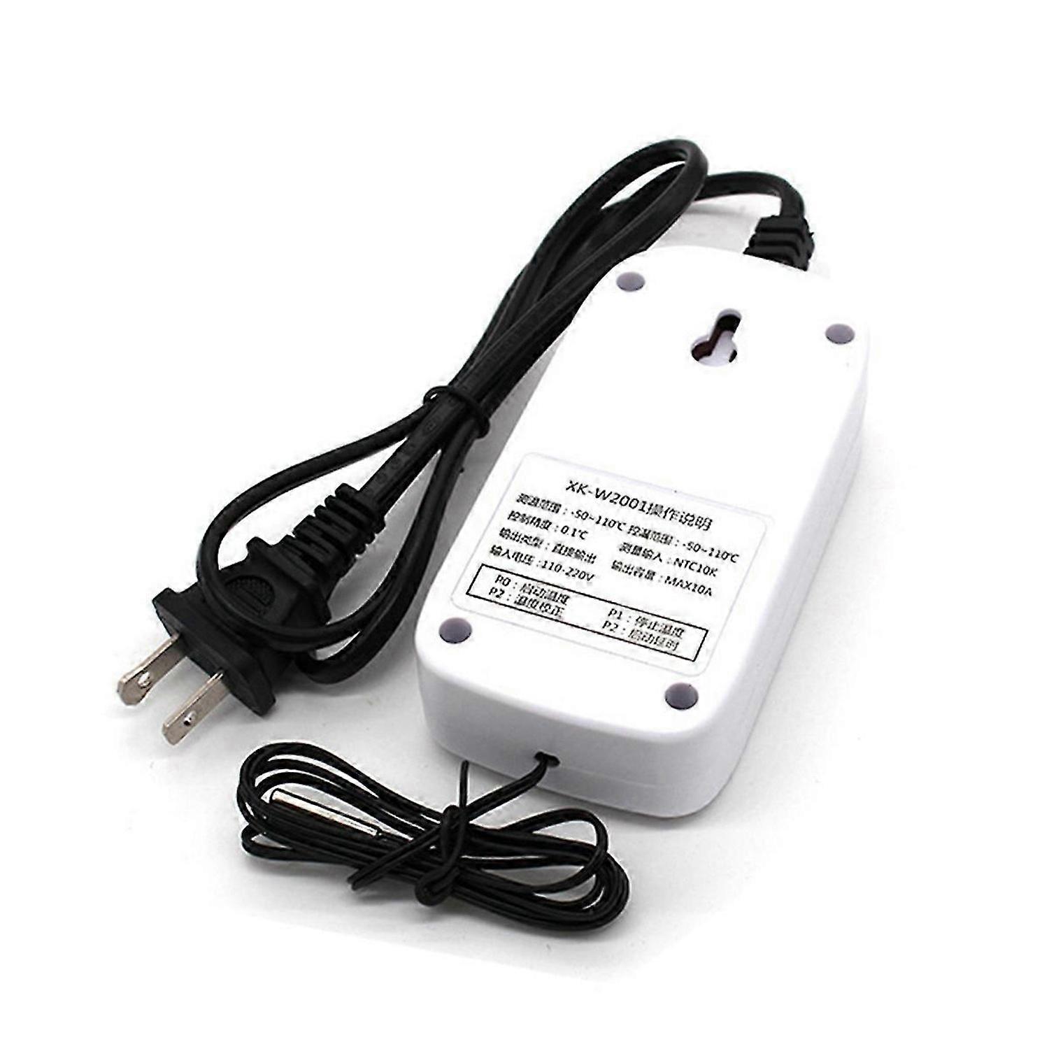 XK-W2001 Digital Temperature Controller Socket EU Plug
