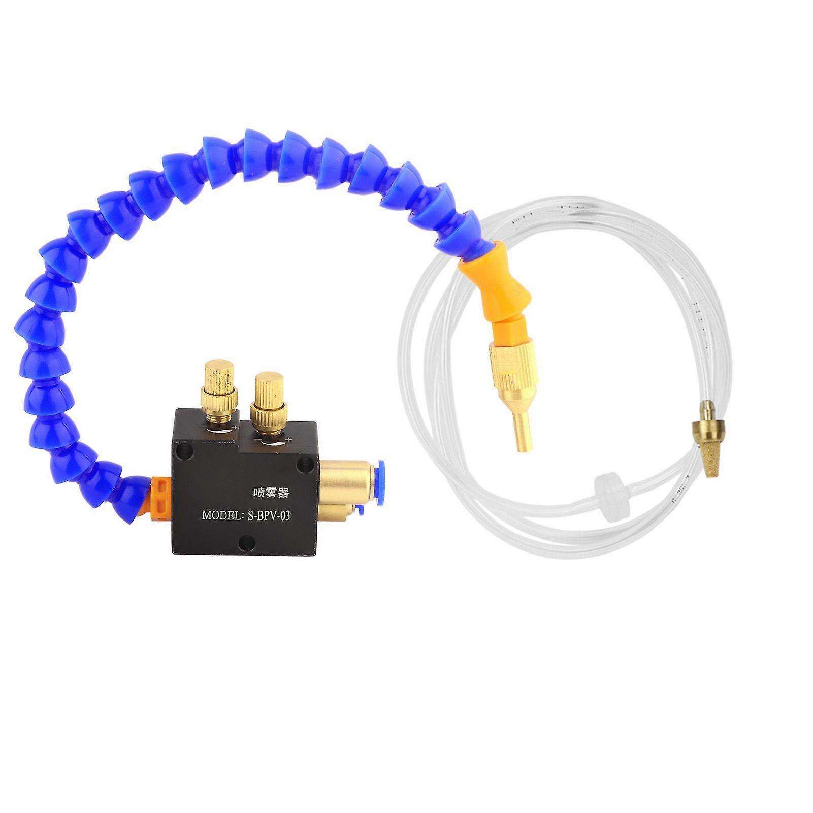 Coolant Lubricant Sprayer Spray System for CNC Lathe Milling Machine Kit Drill Engraving Tool