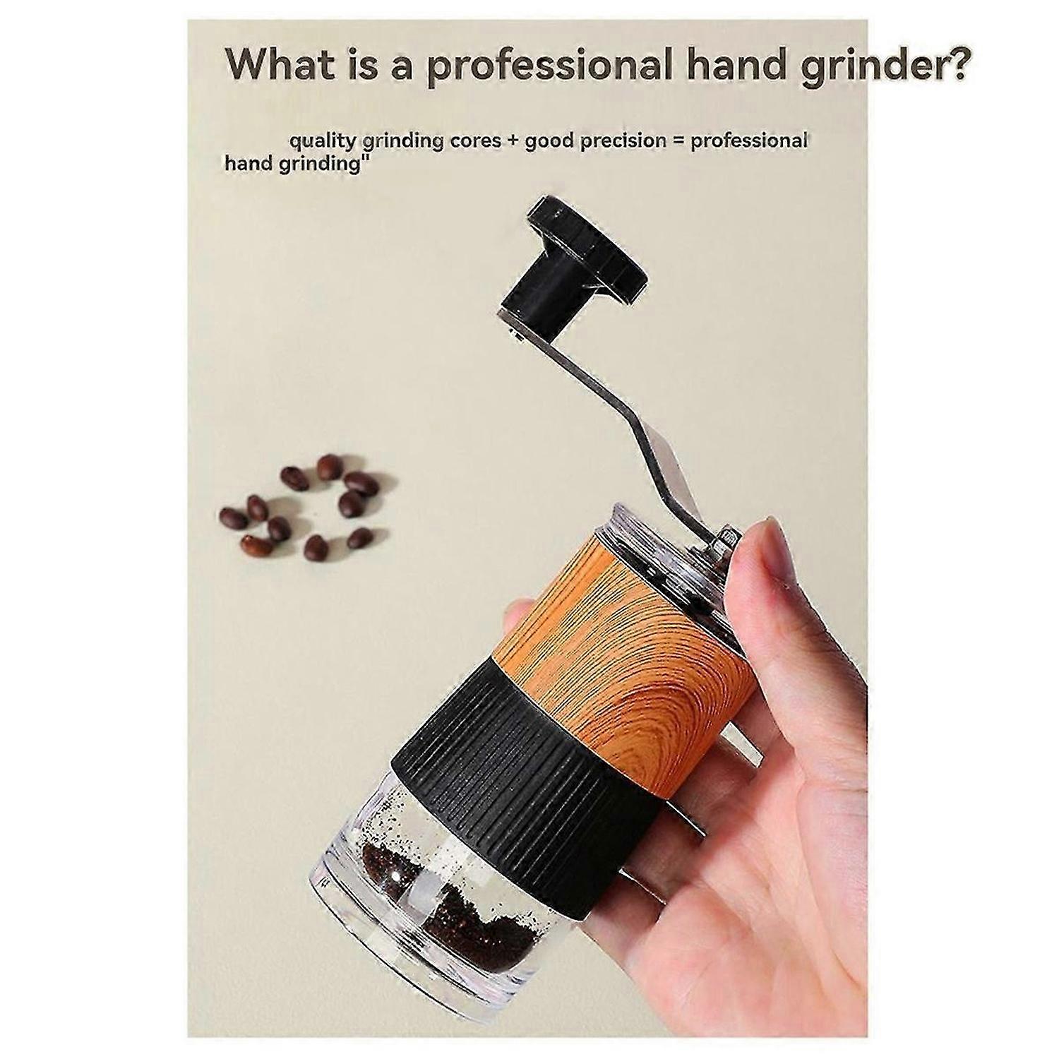 Manual Coffee Grinder Coffee Machine Home Kitchen Manual Grinder Portable and Adjustable