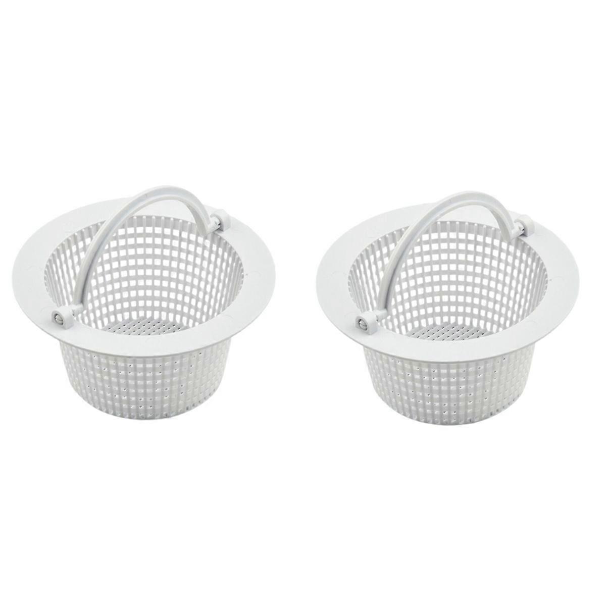 Pool skimmer filter basket cleaning wall drain accessories