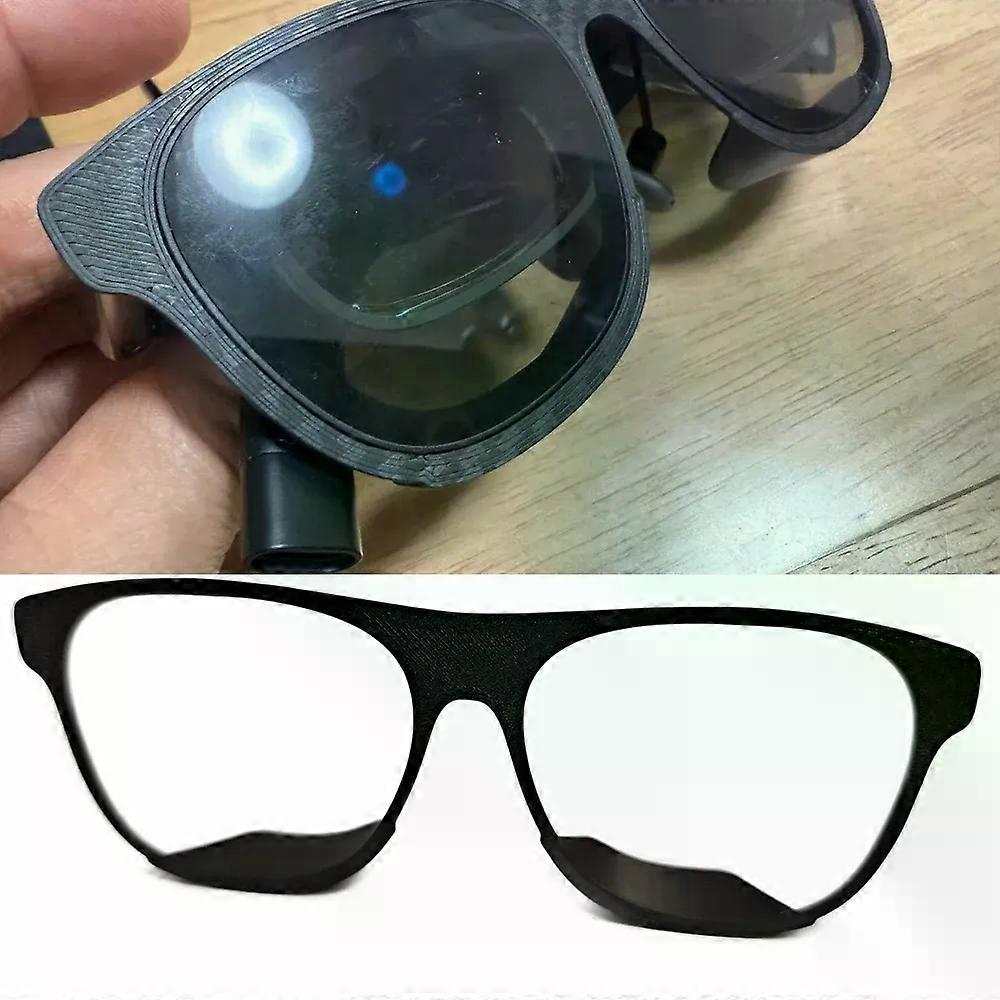 for Xreal One blackout frame Black Shade Protector preventing bright material to refrect to screen