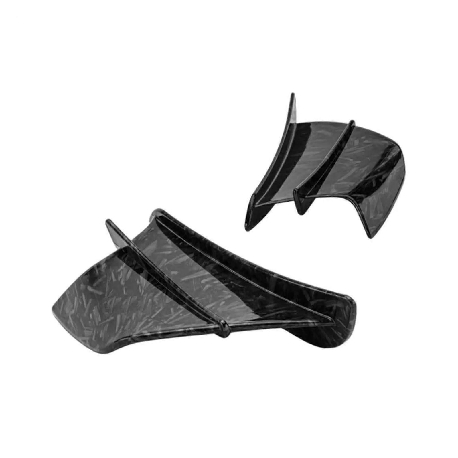 Front Chin Spoiler 2Piece Winglets For Suzuki Motorcycles Aerodynamic Spoiler Kit Compatible With Suzuki Models