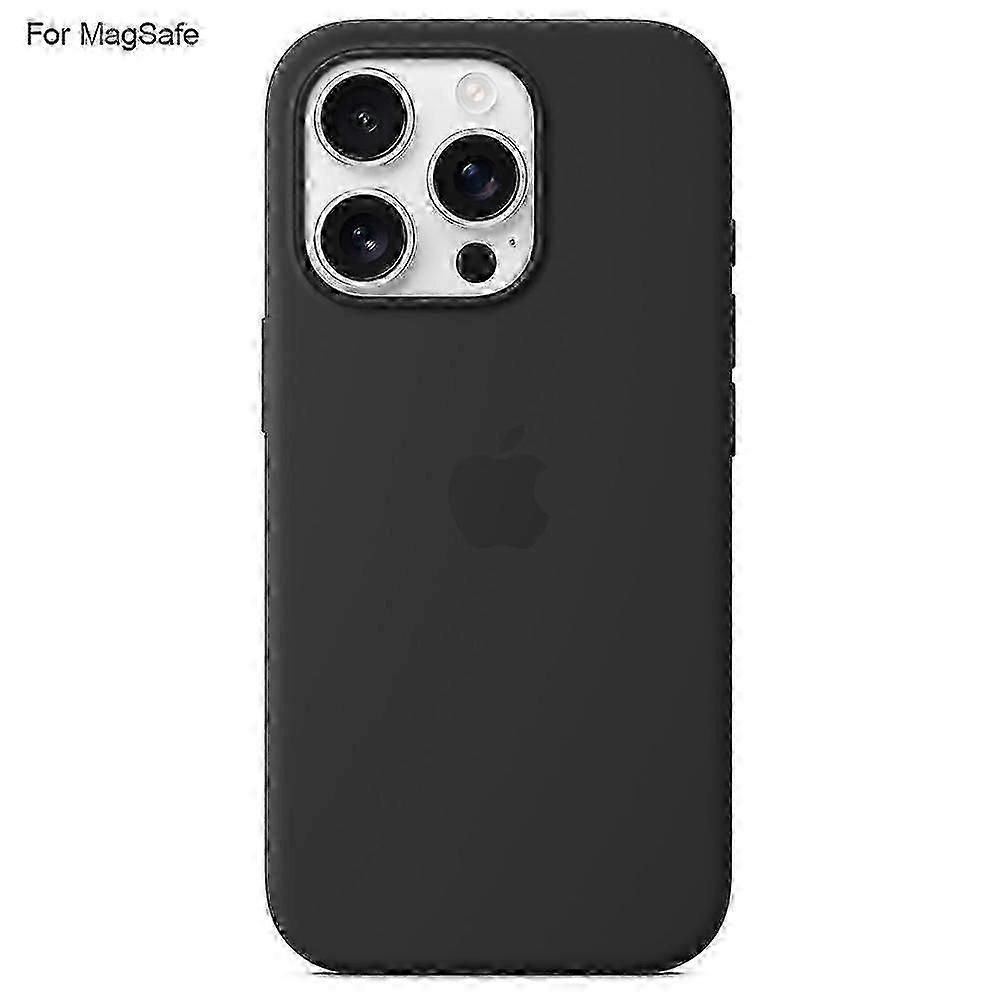 compatible iPhone 16 Pro Case Compatible with MagSafe Liquid Silicone Phone Back Cover [Induction Popover]