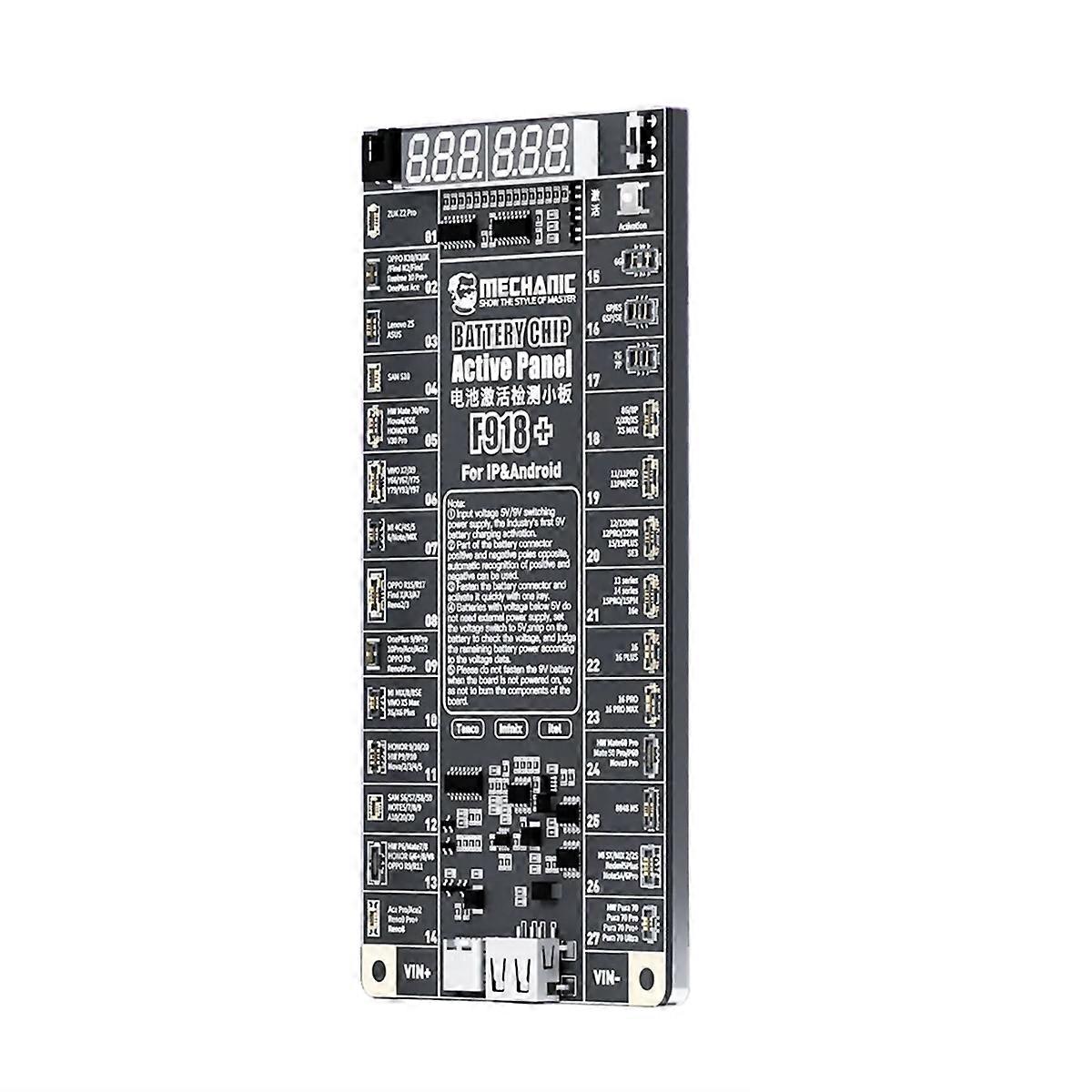 FX918+ Battery Activation Detection Board Fast Charging Detection Board for IPHONE6-16PM Android R