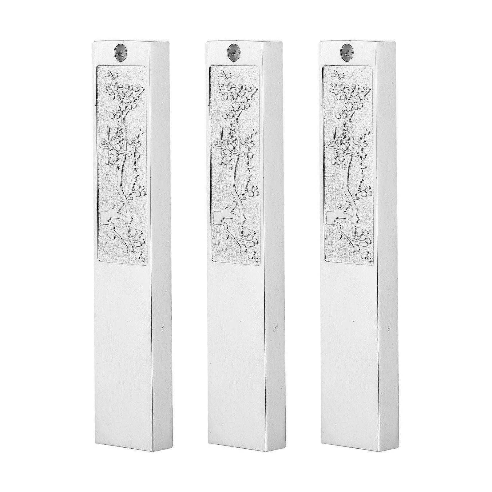 USB Disk Protector Zinc Alloy Plum Blossom Pattern 6Pcs
